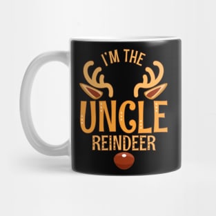 UNCLE Reindeer Matching Family Christmas Mug